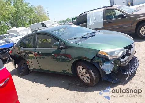 2016 Toyota Corolla Le from USA, damaged, VIN 2T1BURHEXGC706491